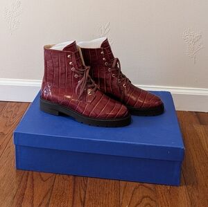 NEW Stuart Weitzman Red Boots